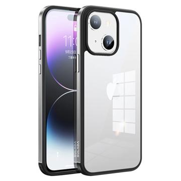 Funda Híbrida Sulada Minrui para iPhone 14 Plus - Plateado