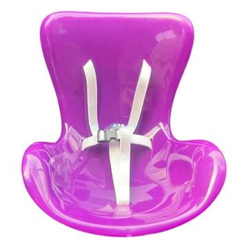 Asiento de seguridad para coche para la muñeca Labubu 17cm - Morado