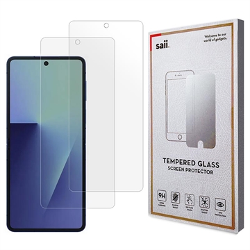 Protector de Pantalla Saii 3D Premium para Samsung Galaxy Z Flip7 - 2 Unidades