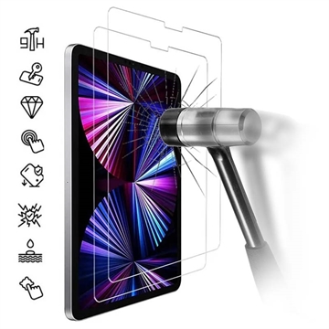 Protector de Pantalla - 9H - Saii 3D Premium para iPad Pro 11 (2021) - 2 Unidades