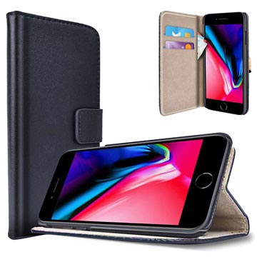 iPhone 8 Saii Classic Wallet Case - Black