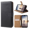 Funda Clásica Saii para Huawei P20 Lite - Estilo Cartera