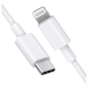 Cable USB-C / Lightning Saii Fast - 1m - Blanco