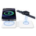 Baseus BSWC-P20 2-in-1 Qi Wireless Charging Pad - 10w - White