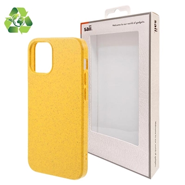 Carcasa Biodegradable Linea Eco Saii para iPhone 12/12 Pro - Amarillo