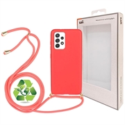 Carcasa Biodegradable Saii Eco Line con Correa para Samsung Galaxy A52 5G, Galaxy A52s