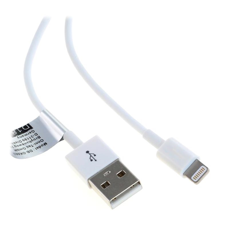 Brutal Articulación Lanzamiento Cable conector Lightning / USB Saii para iPhone, iPad, iPod - 1m