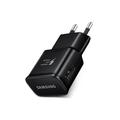 Samsung EP-TA200EBE Cargador rápido de viaje de 15W - A granel - Negro