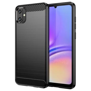 Carcasa de TPU Brushed para Samsung Galaxy A05 - Fibra de Carbono