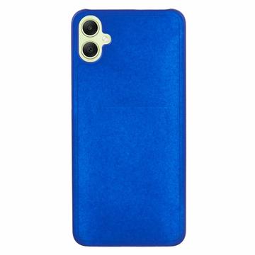 Carcasa de Plástico Engomado para Samsung Galaxy A05 - Azul