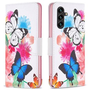 Funda Cartera Wonder Series para Samsung Galaxy A05s - Mariposas