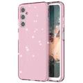 Carcasa de TPU Stylish Glitter para Samsung Galaxy A05s - Rosa Transparente