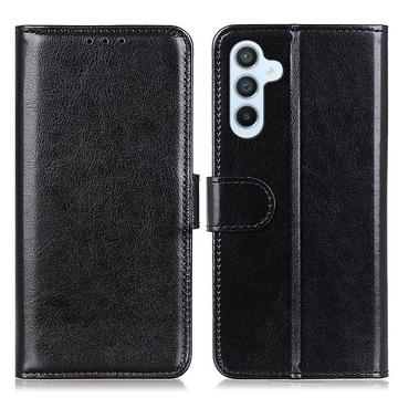 Funda con Cierre Magnético para Samsung Galaxy A05s - Estilo Cartera - Negro