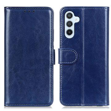 Funda con Cierre Magnético para Samsung Galaxy A05s - Estilo Cartera - Azul