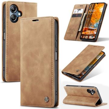 Funda Caseme Serie 013 para Samsung Galaxy A06 - Estilo Cartera - Marrón