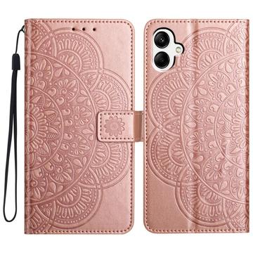 Funda Mandala Series para Samsung Galaxy A06 - Estilo Cartera - Rosa Dorado