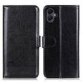 Funda de cartera con cierre magnético para Samsung Galaxy A06 - Negro