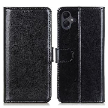 Funda de cartera con cierre magnético para Samsung Galaxy A06 - Negro