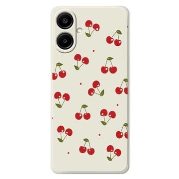 Funda de TPU Samsung Galaxy A07 4G con estampado de cerezas