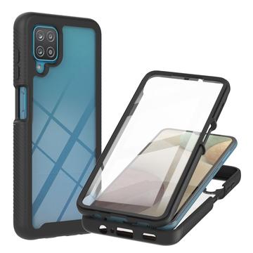 Carcasa de Protección 360 para Samsung Galaxy A12 - Negro / Claro