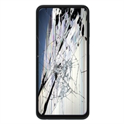 Samsung Galaxy A12 Reparación de la Pantalla Táctil y LCD - Negro