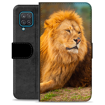 Funda Cartera Premium para Samsung Galaxy A12 - León