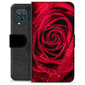 Funda Cartera Premium para Samsung Galaxy A12 - Rosa