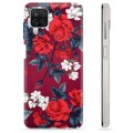 Funda de TPU para Samsung Galaxy A12 - Flores Vintage