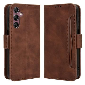 Funda Estilo Cartera Cardholder Serie para Samsung Galaxy A15 - Marrón