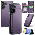 Funda Samsung Galaxy A15 Caseme C22 RFID Card Wallet - Morado