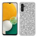 Funda Híbrida Glitter Series para Samsung Galaxy A15 - Plateado