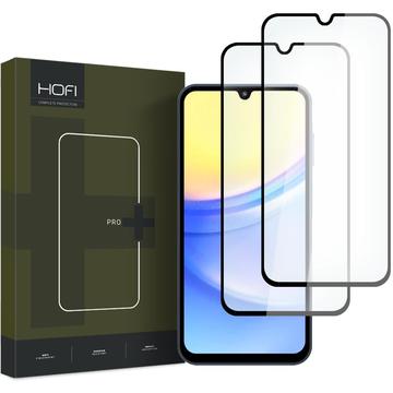 Protector de Pantalla - 9H - Hofi Premium Pro+ para Samsung Galaxy A15/A25 - Borde Negro
