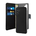 Funda Magnética Estilo Cartera Puro 2-en-1 para Samsung Galaxy A15 - Negro