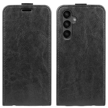 Funda con Tapa Vertical para Samsung Galaxy A15 - Negro