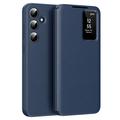 Funda Samsung Galaxy A16 Smart Clear View Flip con ranura para tarjetas - Zafiro