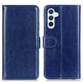Funda de cartera con cierre magnético para Samsung Galaxy A16 - Azul Oscuro