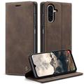 Funda Caseme Serie 013 para Samsung Galaxy A17 - Estilo Cartera - Café