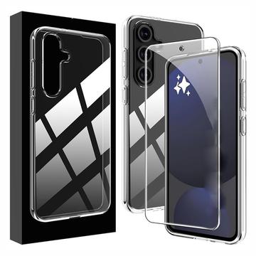 Funda de TPU & Protector de Pantalla Saii 2-en-1 para Samsung Galaxy A17