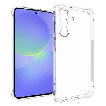 Funda de silicona antigolpes Samsung Galaxy A17 - Transparente