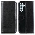 Funda de cartera con soporte para Samsung Galaxy A17 - Negro