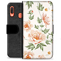 Funda Cartera Premium para Samsung Galaxy A20e - Floral