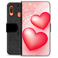 Funda Cartera Premium para Samsung Galaxy A20e - Amor