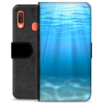 Funda Cartera Premium para Samsung Galaxy A20e - Mar