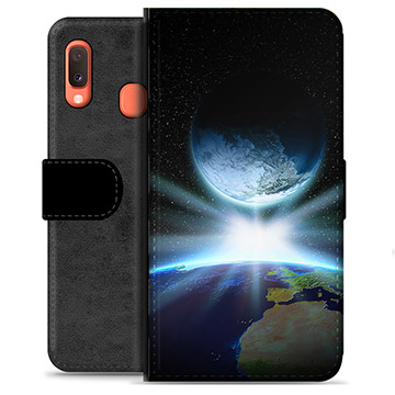 Funda Cartera Premium para Samsung Galaxy A20e - Espacio