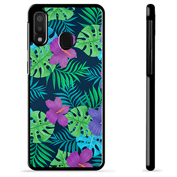 Carcasa Protectora para Samsung Galaxy A20e - Flores Tropicales