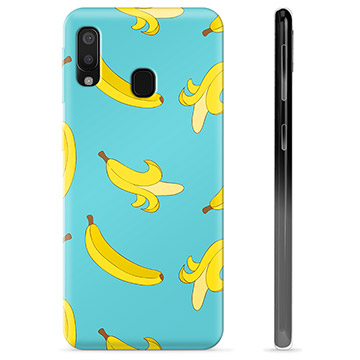 Funda de TPU para Samsung Galaxy A20e - Plátanos