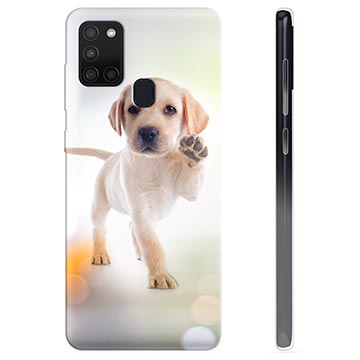 Funda de TPU para Samsung Galaxy A21s - Perro