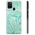 Funda de TPU para Samsung Galaxy A21s - Menta Verde