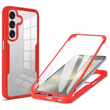 Carcasa de Protección 360 para Samsung Galaxy A26 - Rojo / Claro