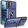 Funda híbrida con anillo giratorio y protector de cámara para Samsung Galaxy A26